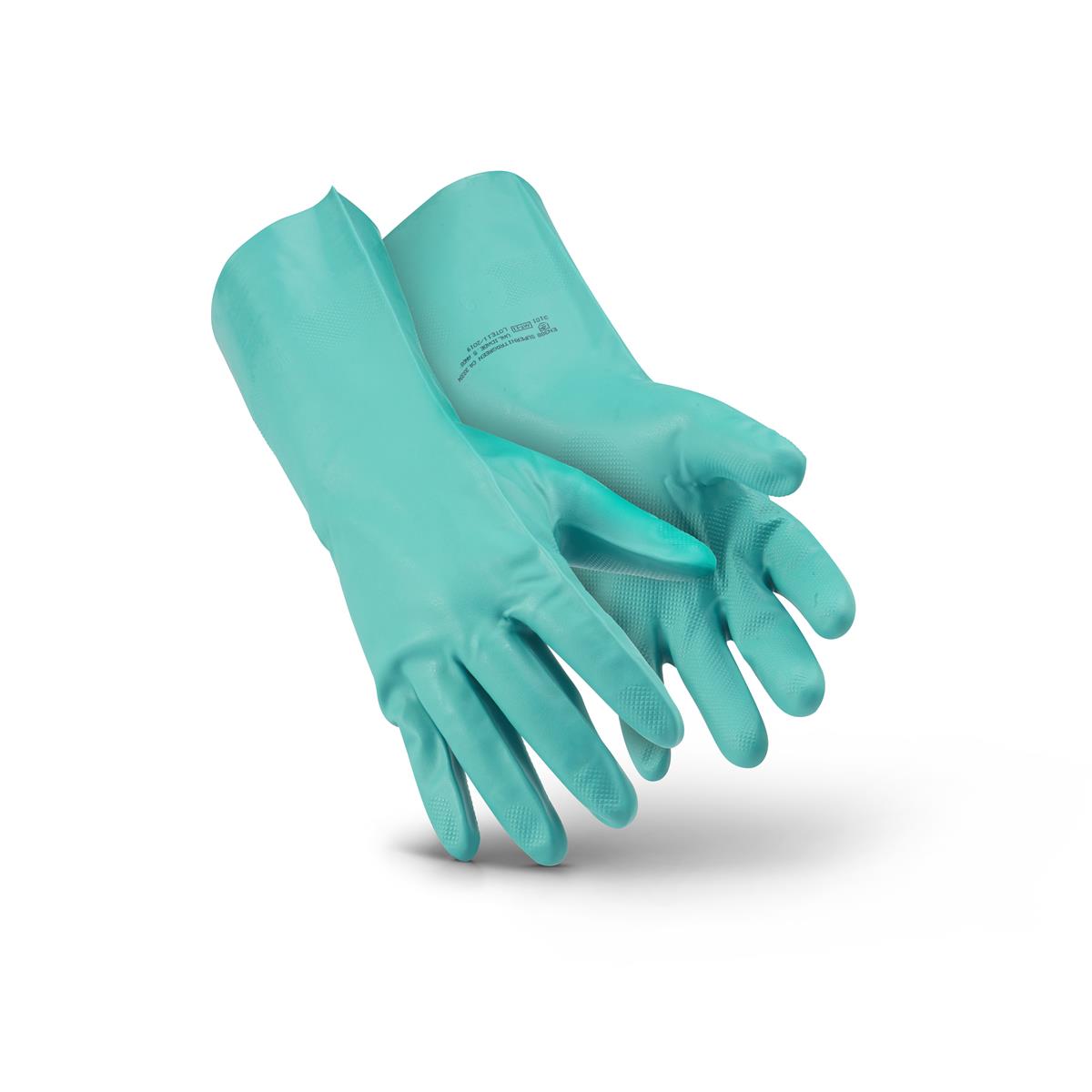 LUVA NITRILICA SUPER NITROGREEN C.A 33334 SUPER SAFETY TAM 10