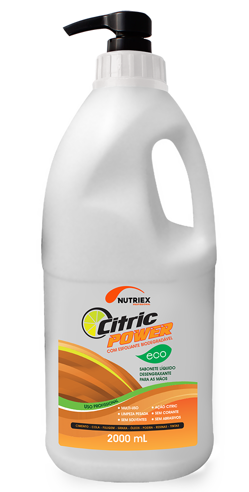 SABONETE LIQ DESENGR CITRIC POWER ECO C ESFOLIANTE 2L NUTRIEX