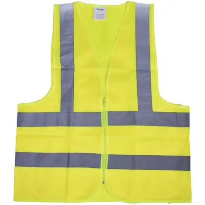 COLETE REFLETIVO AMARELO S/ BOLSO CLASSE 2 PLASTCOR TAM XXG