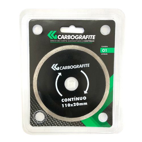 DISCO DIAMANTADO CONTINUO 110 CARBOGRAFITE