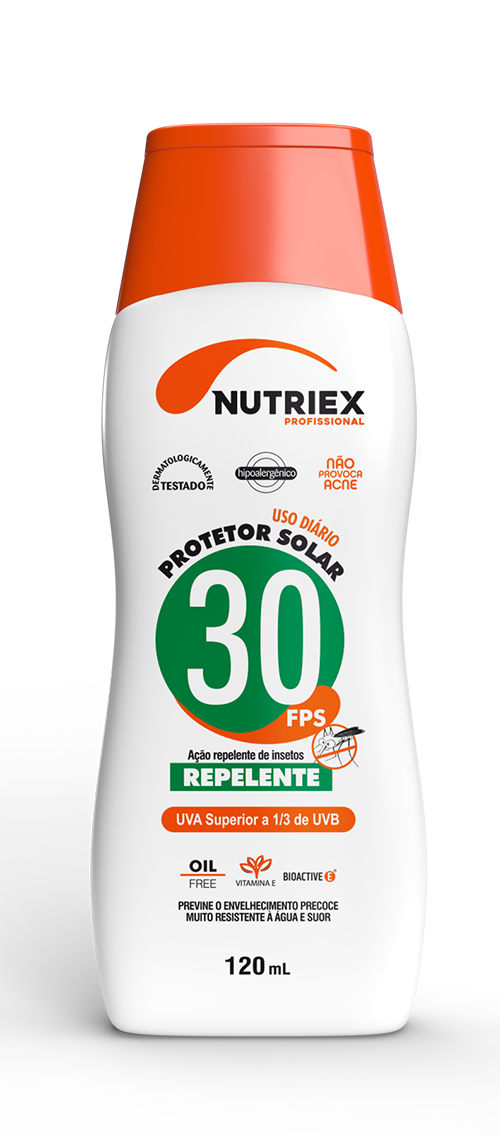 PROTETOR SOLAR NUTRIEX FPS 30 C/ REPELENTE 120ML