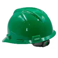 CAPACETE VERDE C SUSP PUSHKEY MSA C.A 498