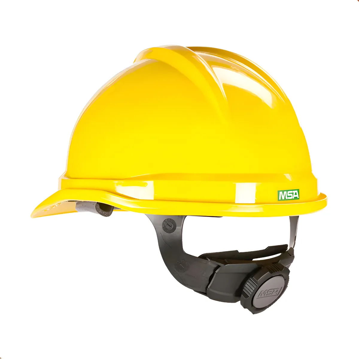 CAPACETE AMARELO C SUSP FAS TRAC III C JUG MSA CA:498