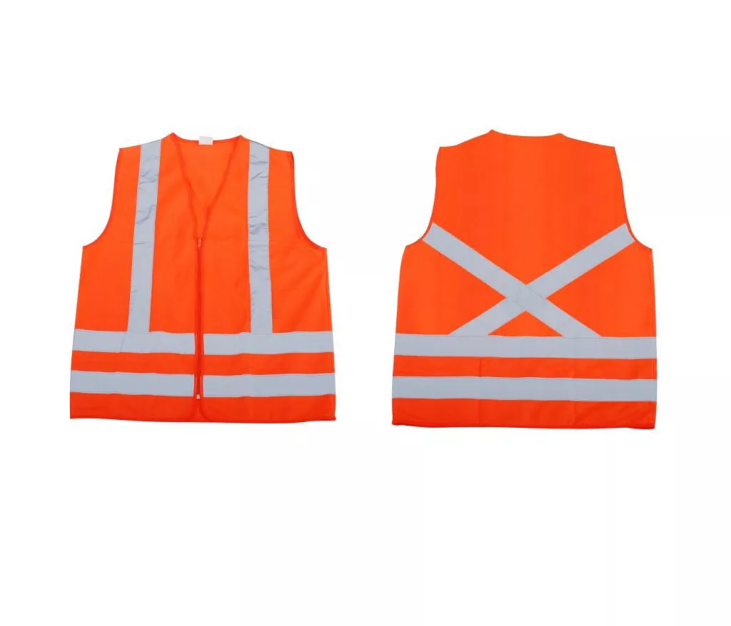 COLETE S/ BOLSO LARANJA REFLETIVO VICSA 71160 TAM M