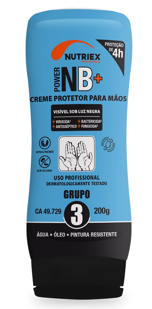 CREME PROTETOR LUVA QUIMICA NB NUTRIEX 200G C.A 49729