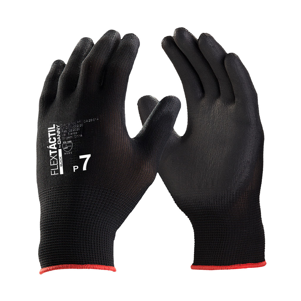 LUVA FLEXTACTIL PRETO DANNY CA 29014 TAM G