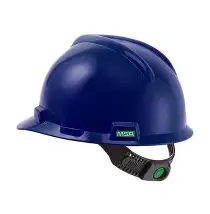 CAPACETE AZUL C SUSP PUSHKEY MSA C.A 498