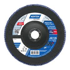 DISCO FLAP FIBRA ORIGINAL R822 180X22.23 GR120 NORTON