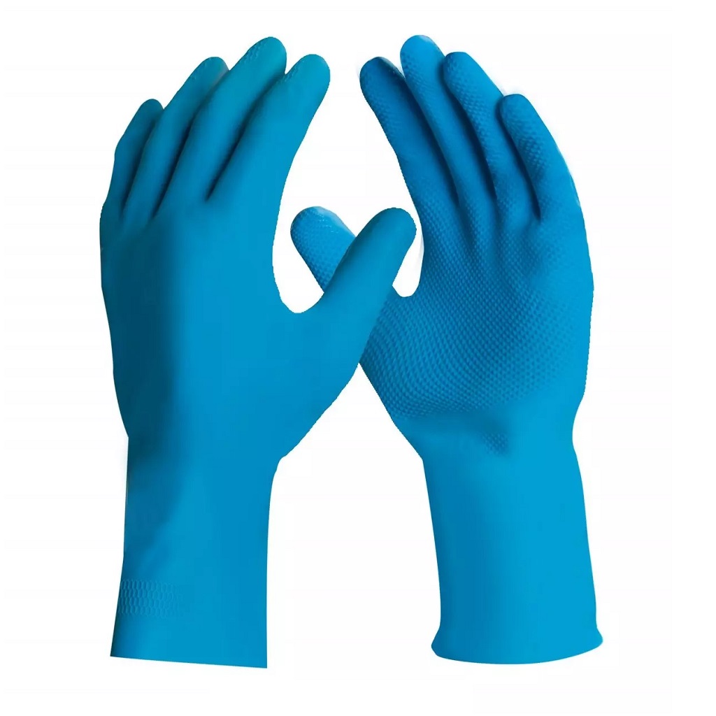 LUVA DANNY SILVER GRIP AZUL C.A 40730 TAM P