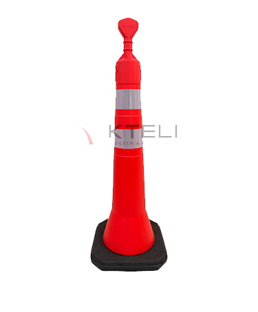 CONE BALIZADOR T TOP FAIXA TIPO II KTELI